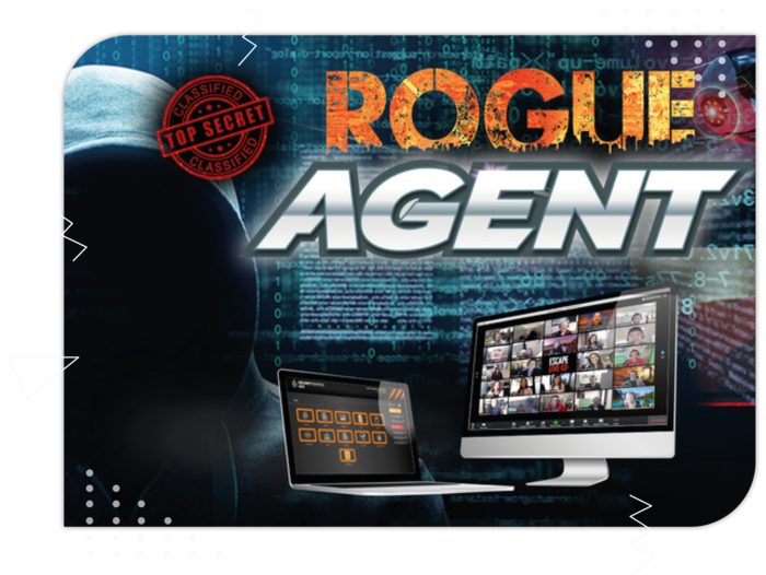 Escape Room Game - Rogue Agent - Virtual Team Building Events